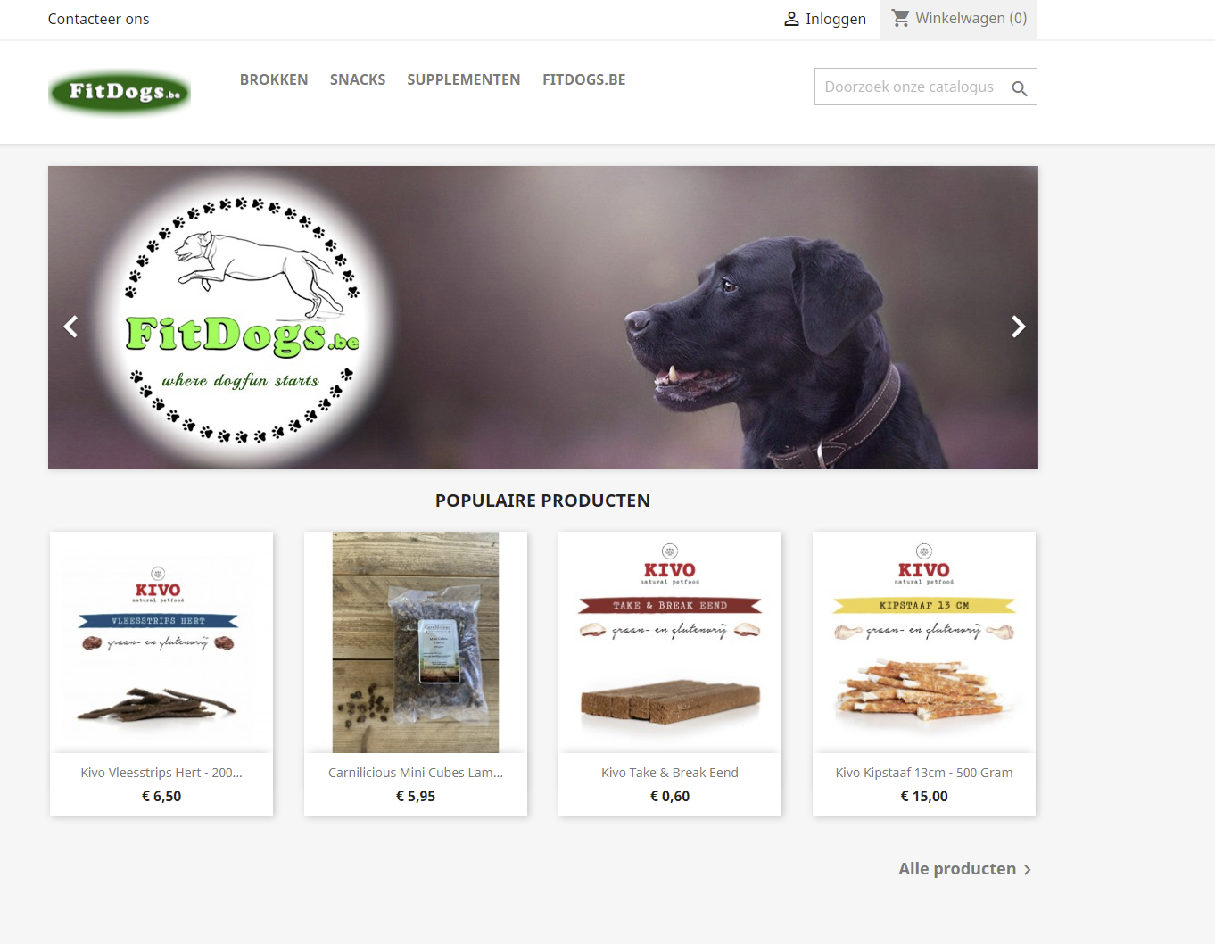 Fitdogs.be webshop door janvanbael.com
