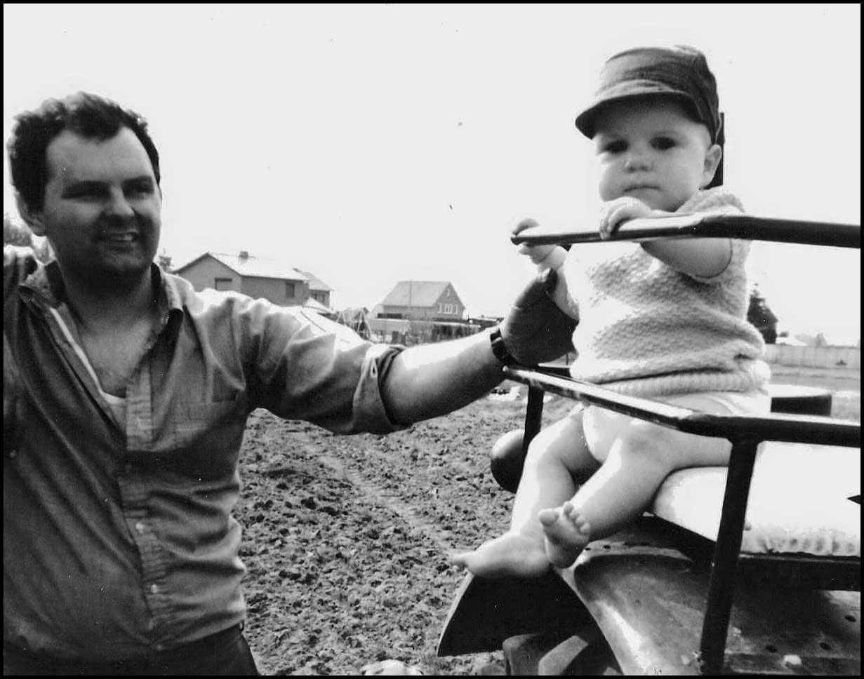 Jan Van Bael as a baby